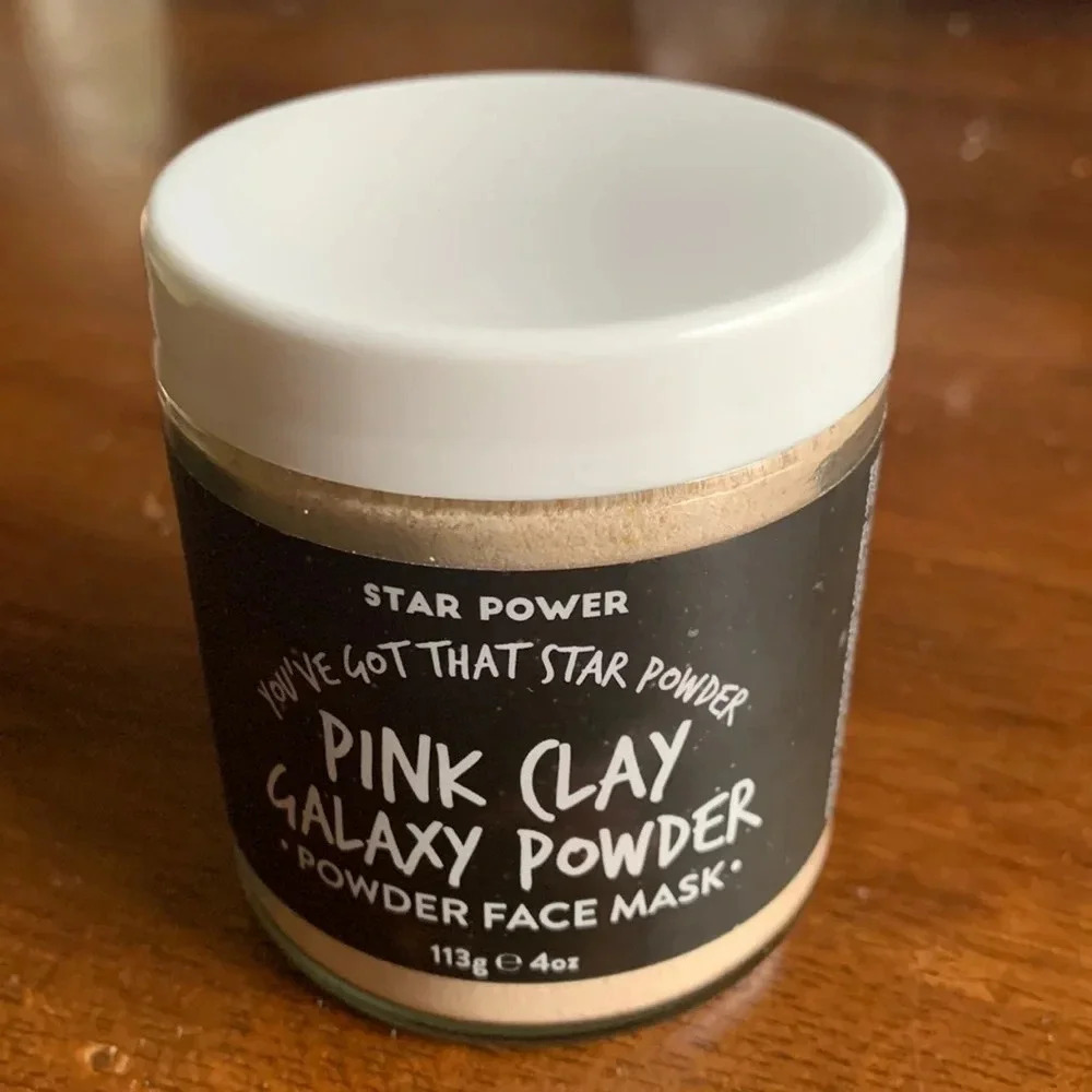 Star Power Pink Clay Galaxy Powder Face Mask